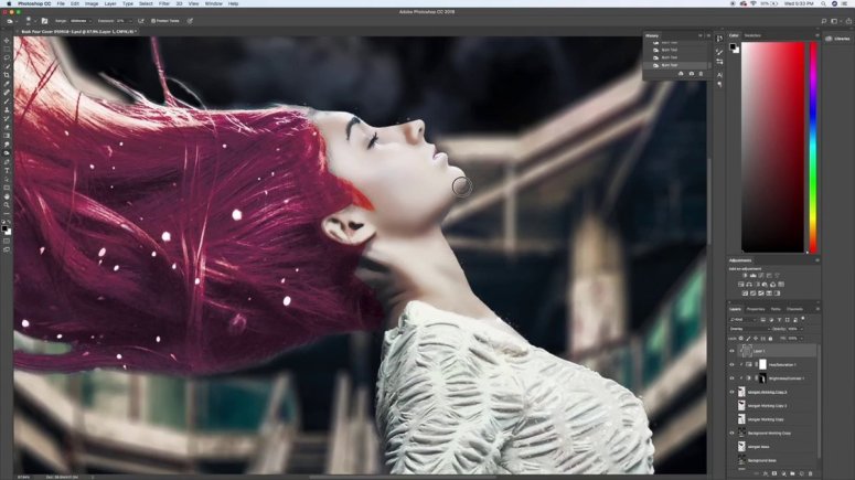 Broken Wolf Speed Art Cover Mock-Up